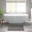 24X44" Reversible 100% Cotton 3000 Gsm Charcoal Bath Rug, - , Non Slip, Medium Pile 0.5", Give Bathroom A New Look Match With 1000 Towels-21923140-21923138