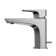 Single-Handle Hole Bathroom Faucet with Drain Assembly and Comfort Glide Technology