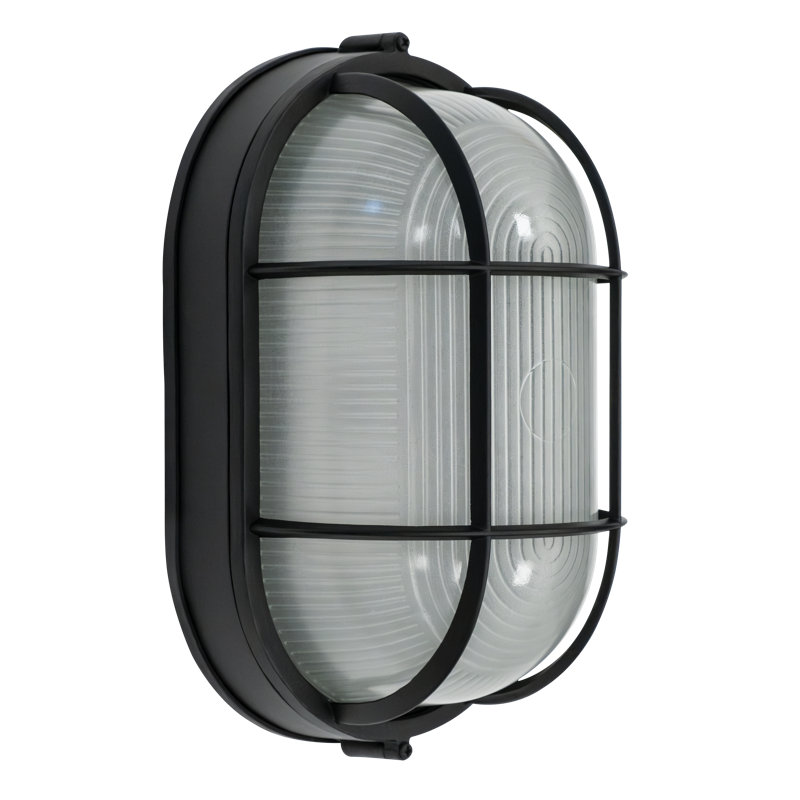 Oval LED Outdoor Bulkhead - 11"H - 3CCT Selectable