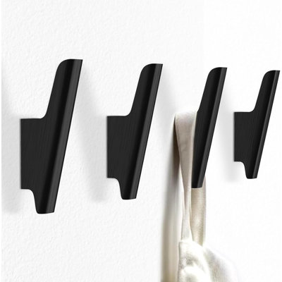 Black Wooden Hook