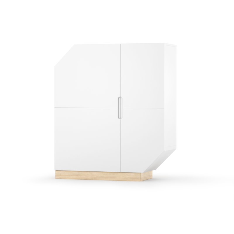 Calumet 107cm Sideboard, White
