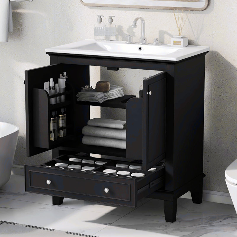 Tajiah 30'' Single Bathroom Vanity with Top
