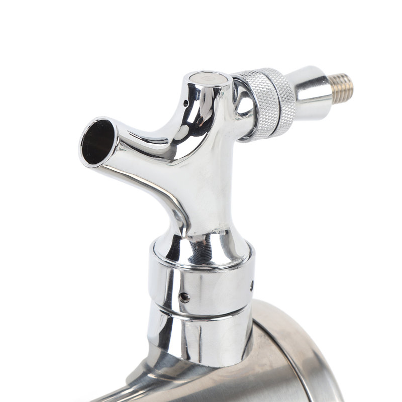 Tour de bière en acier inoxydable à robinet simple avec colonne de 3 pouces