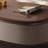 Modern walnut solid wood coffee table-103446945