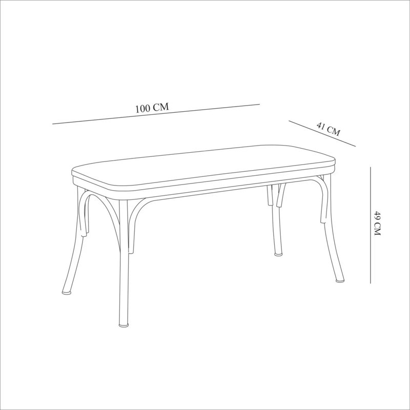 Sheryl 5 - Person Dining Set, Black, Walnut, Walnut/Black