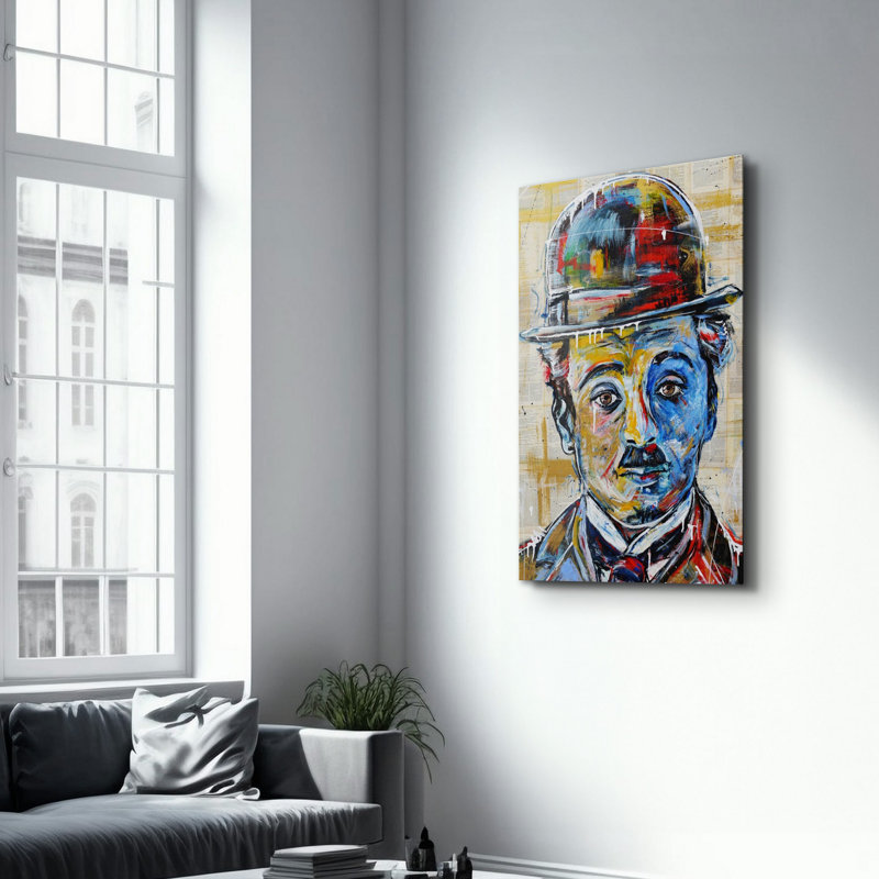 Elegant Tempered Glass Wall Art Painting, 13.8 x 21.7 inches | 100% Tempered Glass, Thickness: 0.16 inches | UV Printed for Vibrant Colors | Perfect for Home Decor, Living Room, & Office Spaces