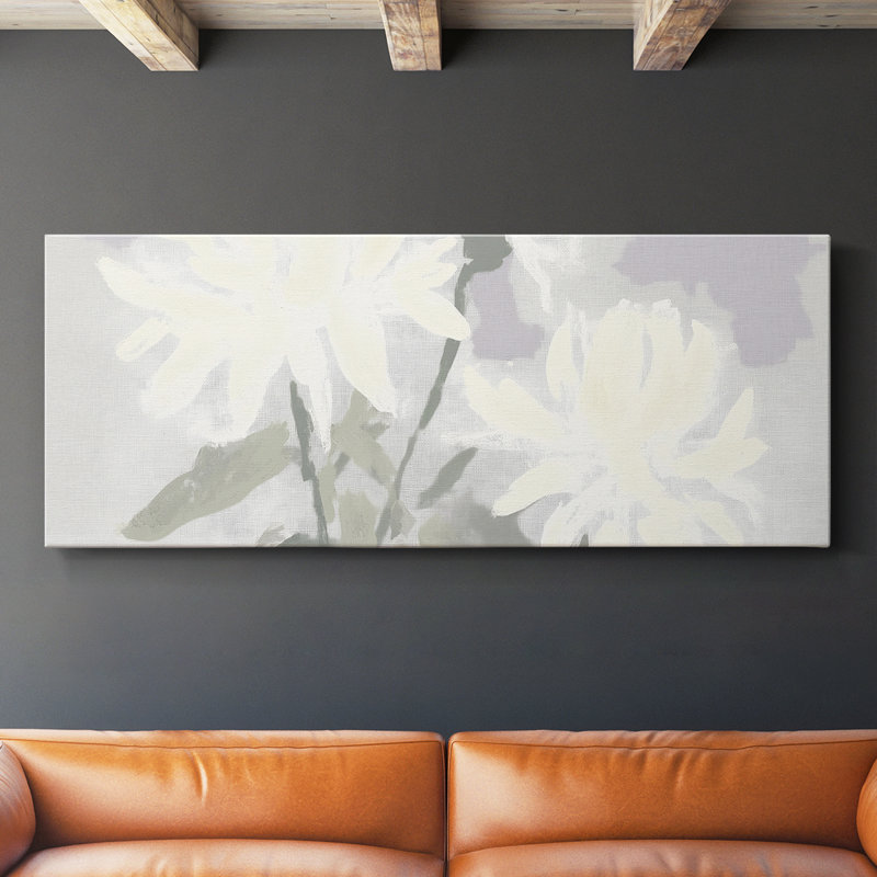 Abstract Series 9 #LX-Wide Gallery Wrapped Canvas, 12" H x 30" W