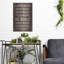 «Cabin Life V Dark Wood» par Sue Schlabach, art mural en métal-2069681031