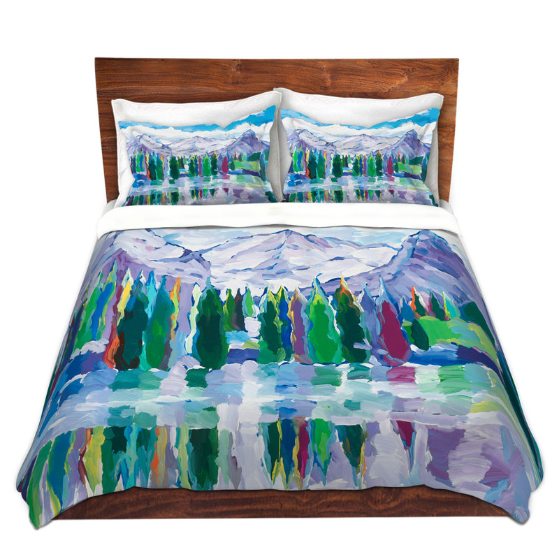  Ensemble de housse de couette en microfibre Hooshang Khorasani Scenic Sentries, Grand
