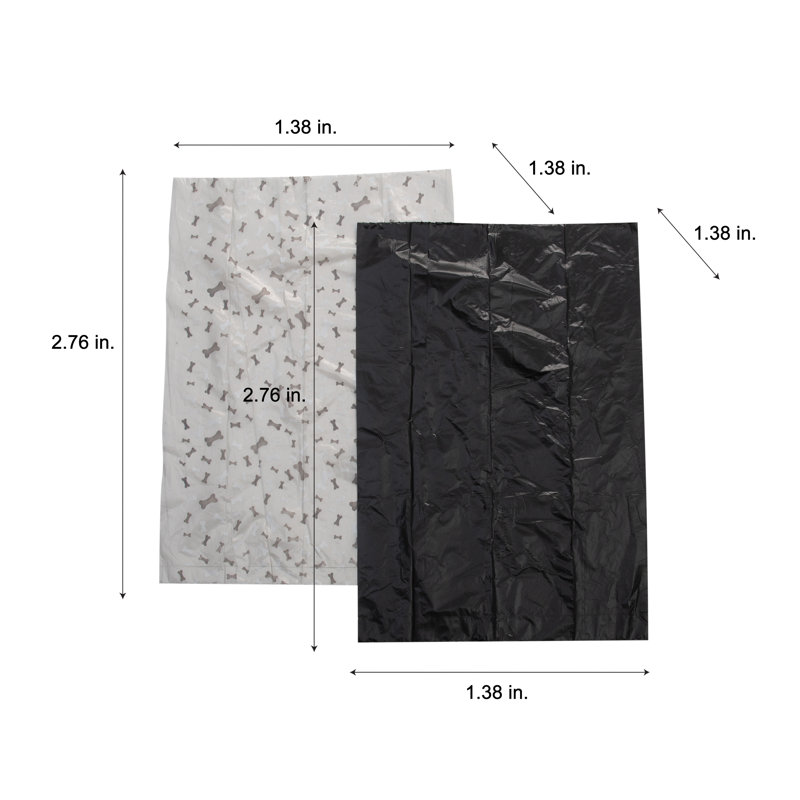 Plastic Trash Bags - 160 Count