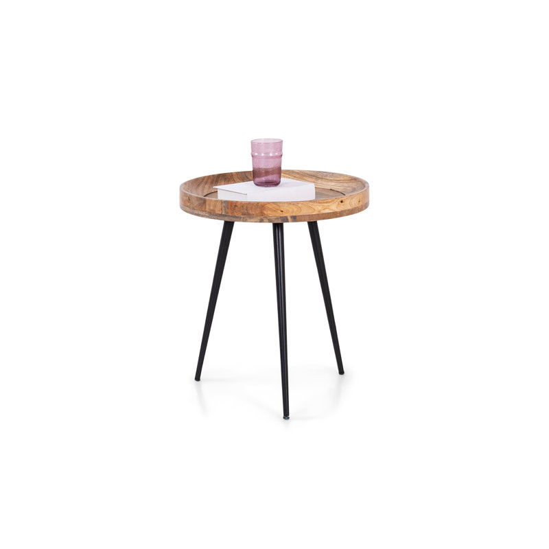 Three Leg Coffee Table, 50cm H x 45cm L x 45cm W