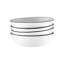 Canvas Home Abbesses Coloured Rim Porcelain Pasta Bowl 20oz-42018960