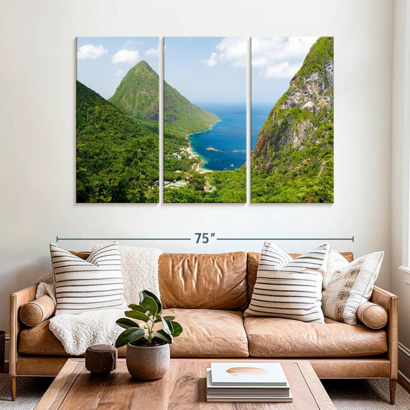Gillard Piton Mountains, 42" H x 65" W