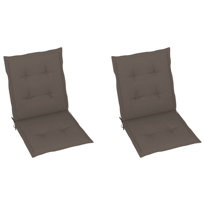 Outdoor Seat / Back Cushion, Taupe, 39.4" H x 19.7" W x 1.2" D