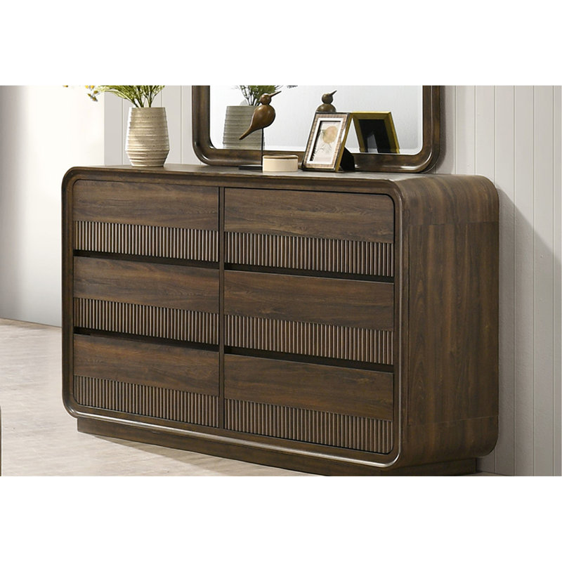 Mobilier de chambre en bois Mid-Century Flair
