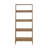 Modern 5-Tier Ladder Shelf Pantry Storage Space 24 Inch Wooden Free Standing Bookshelf Utility Shelves for Home Office Study Room and Kitchen-147485347