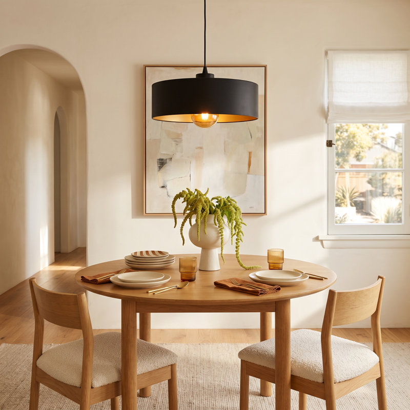 Colgate 1 - Light Single Pendant, Champagne Gold, Matte Black