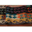 Tapis oriental géométrique en laine Kilim 10 x 13