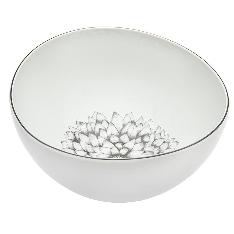 Dahlia Porcelain Serving Bowl