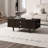 Modern Rectangle Coffee Table with Four Drawers, Two Side Hidden Storage Compartments, 47.2" Wood Coffee Table with Metal Handles and Four Solid Wood Legs for Living Room-2007699888