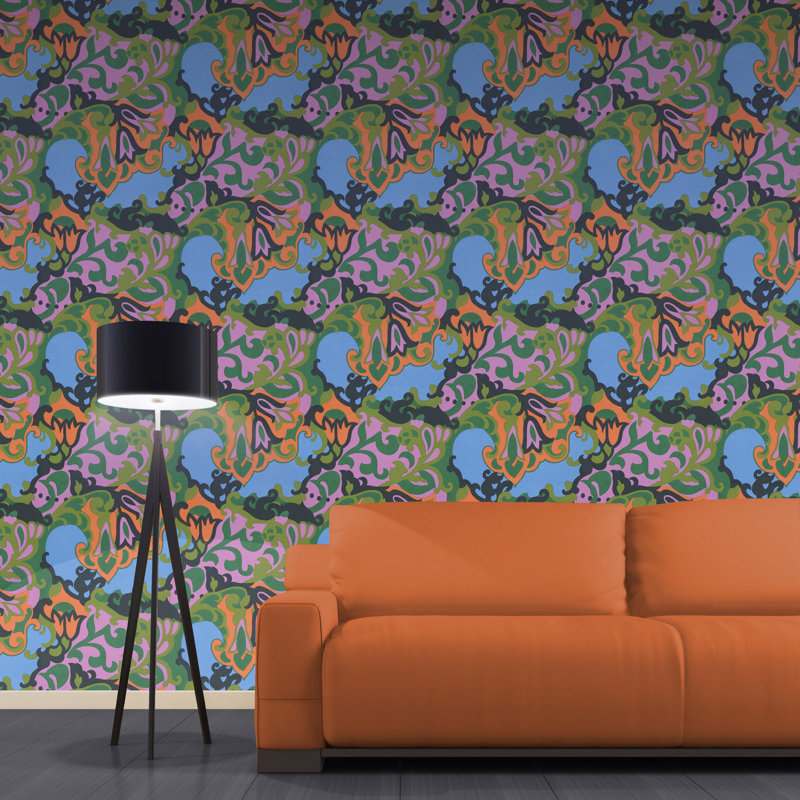 Pop Paisley Wallpaper Roll