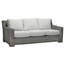 Rustic 81.25" Wide Outdoor Wicker Patio Sofa with Cushions-1990212277-1990219243-1895019598