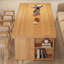 Bureau rectangulaire en bois massif Burlywood-806158489