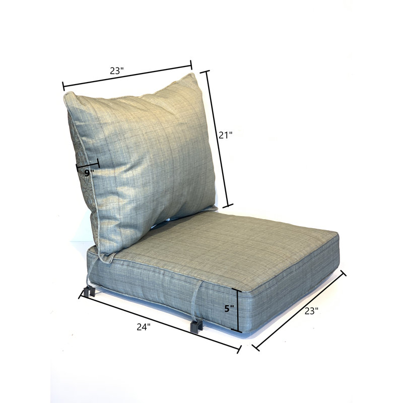 Coussin de siège/dossier d’extérieur Sterling