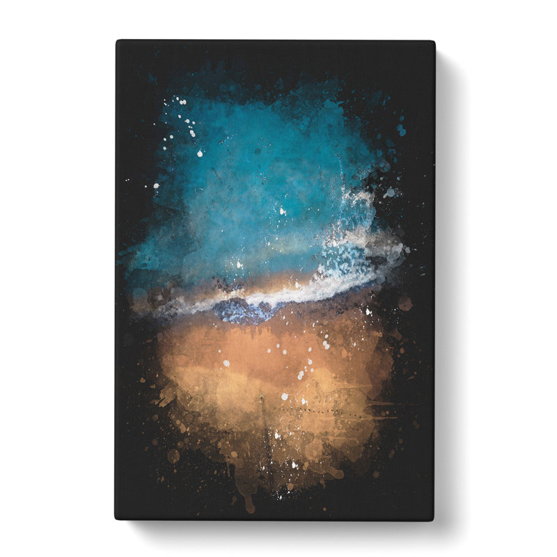 Alone upon the Beach - Wrapped Canvas, 76cm H x 50cm W x 3cm D