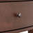 Modern Curved Console Table Sofa Table-618299348