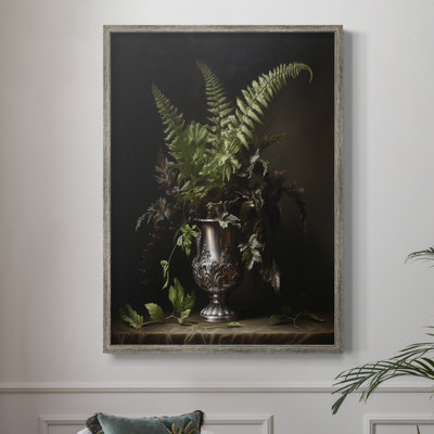Reproduction encadrée FLORAL Series CCXI - bois massif