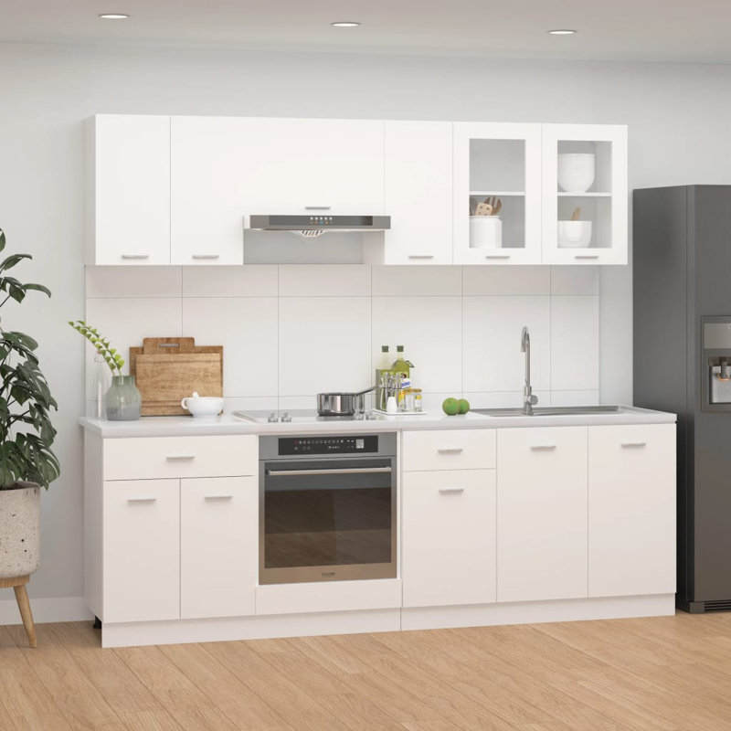 Lyon Kitchen Cabinet Set Lyon, White