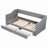 Upholstered Daybed With Extendable Design-1598241786