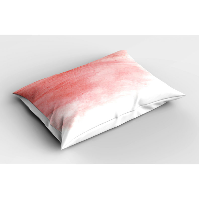 Polyester Machine Printed Abstract Sham Set, Twin