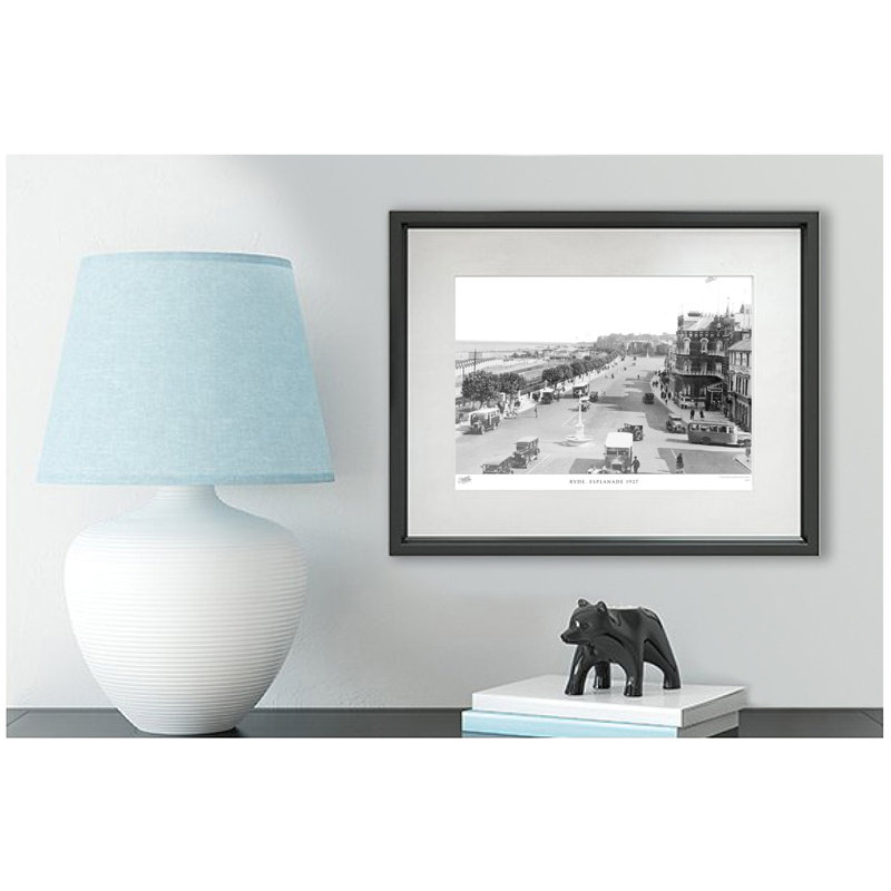 Ryde, Esplanade 1927 - Single Picture Frame Print, 60cm H x 80cm W x 2.3cm D