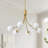 6-light Dimmable Sputnik Chandelier
