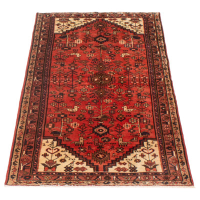 Andelz Red Rug 3'6" x 6'8"