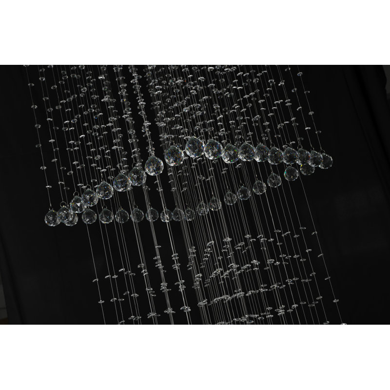 Lustre en cristal 12 lumières Modern