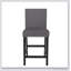 Tabouret de comptoir en velours Cobre