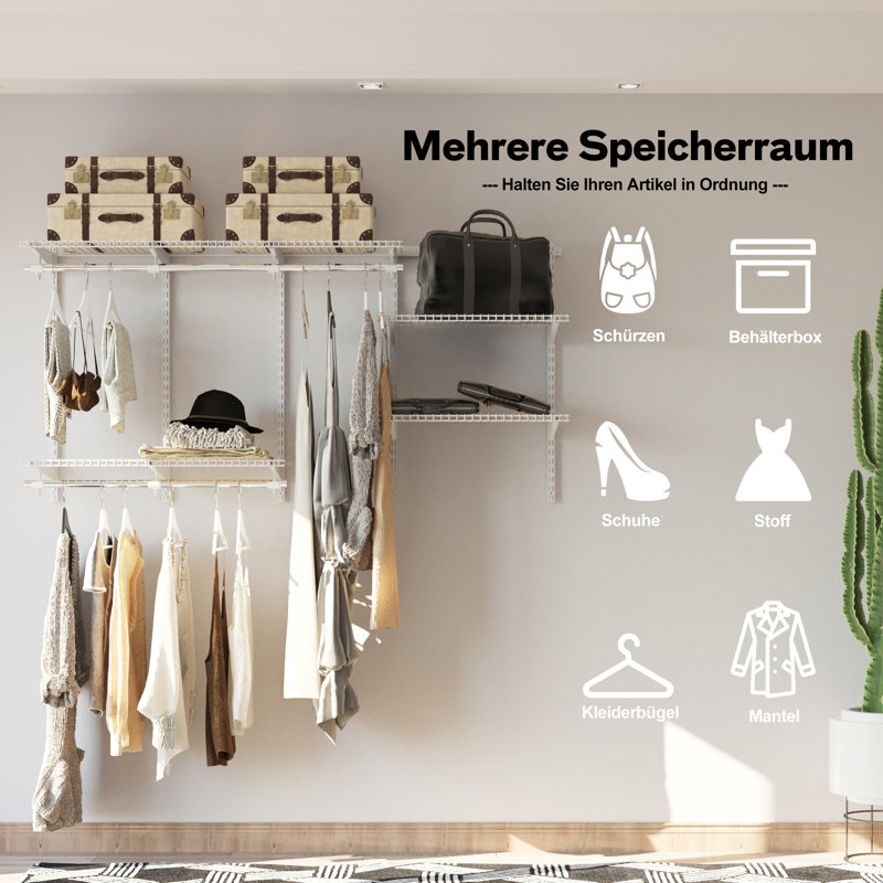 Hillenbrand 183cm Closet System