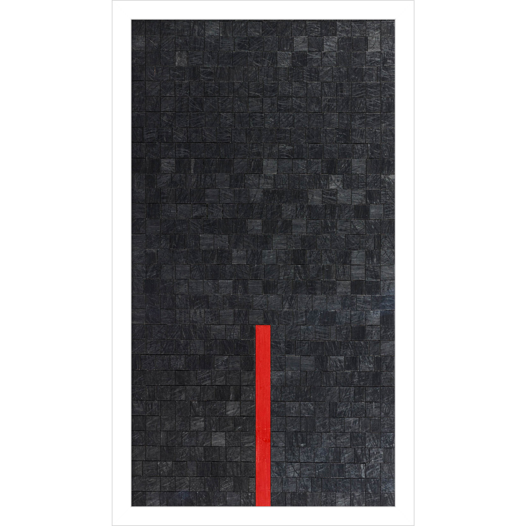 Close by Alex Dunn, 21" H x 12" W, White