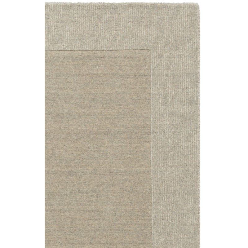 Metro 807 Hand Loomed 80% Wool; 20% Cotton No Pattern Rug, Rectangle 4' x 6'
