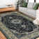 Tapis oriental à poils courts et à poils courts
