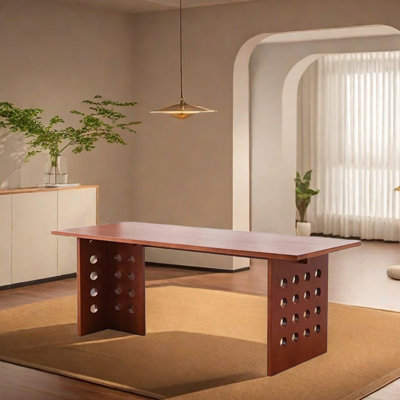 Table en bois massif Sense