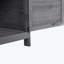 Table de rempotage d'extérieur, armoire de rangement pour poste de travail rustique, abri de jardin avec tablettes à 2 niveaux-1701223381