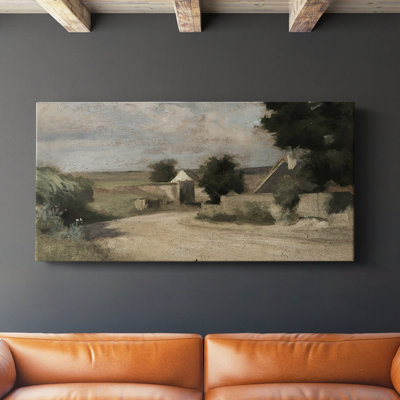 Série paysage - DLxxxi - Toile tendue avec châssis - Prêt à accrocher