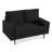 Velvet Lounge Sofa Seats 3, Highly Resilient And Comfortable Design, Comes With 2 Pillows, Suitable For A Variety Of Home Spaces-2030646559-2030646556