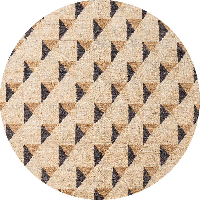Tapis abstrait moderne 5069, Rond 4 pi