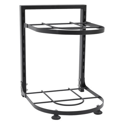 Carbon Steel Half-Circle Countertop / Cabinet Pot Rack