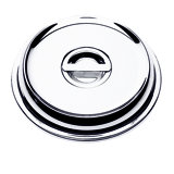 Menu & Banquet Stackable Cover for Round Plate 11.81" - 6 Pieces - Stainless Steel